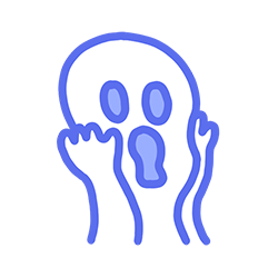 Peri Icon Very Peri icon sticker | Webudding