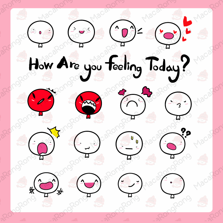 Sticker Freteling Feeling balloons sticker | Webudding