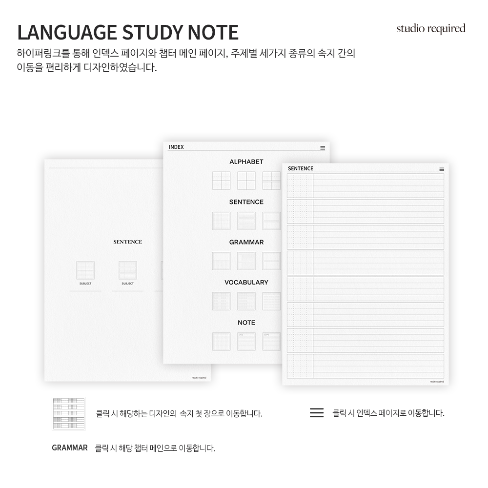 Language Notes Small Notes for studying foreign languages | Webudding