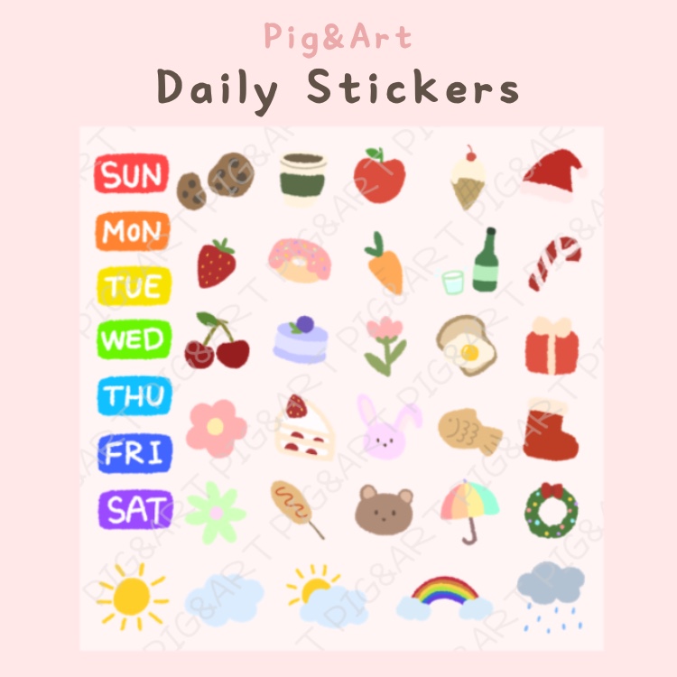 Daily Stickers | Webudding