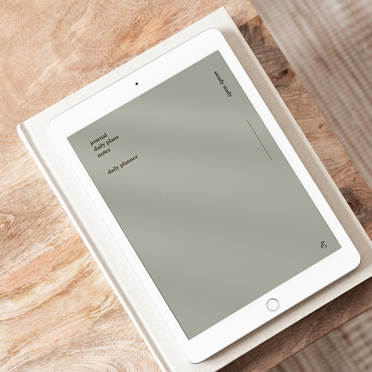 BLACK D-day Daily diary ipad templates goodnote digital sticker notes ...