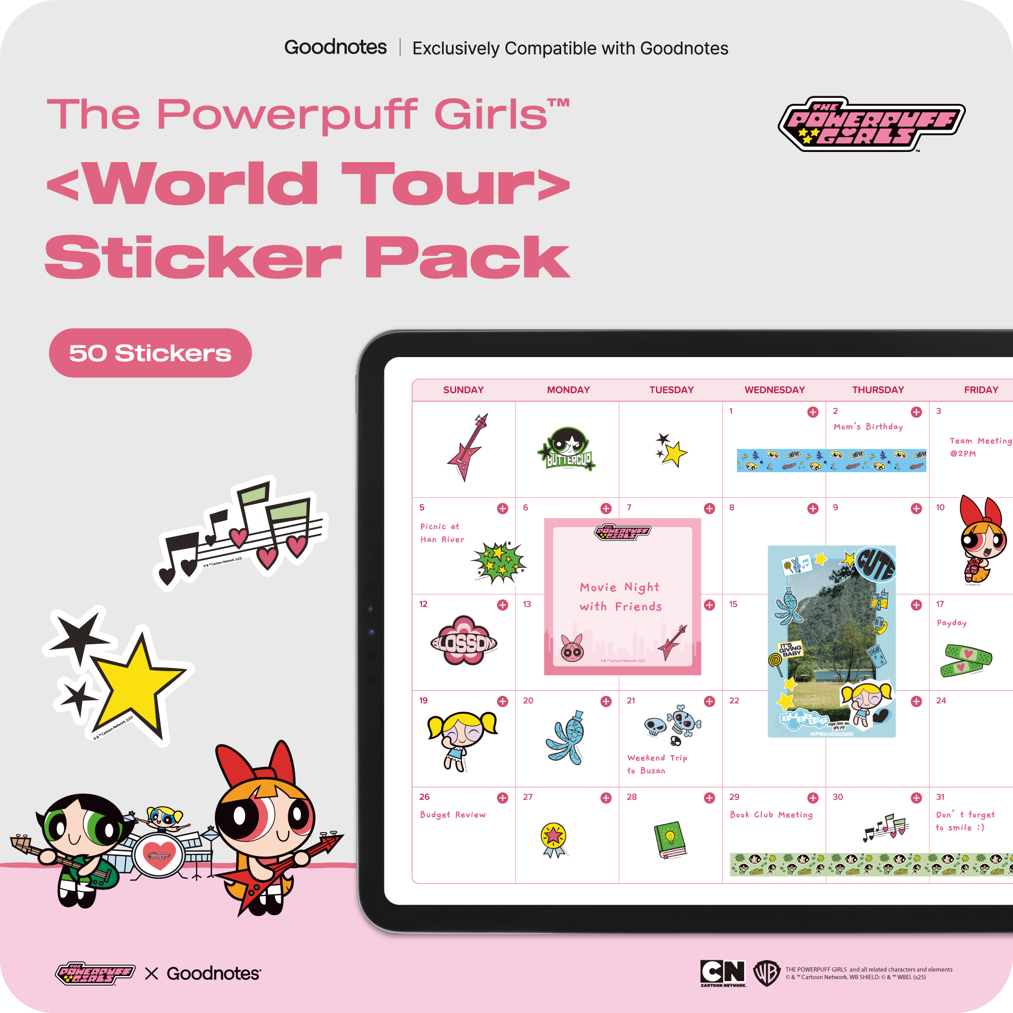 The Powerpuff Girls™ Sticker Pack | Webudding