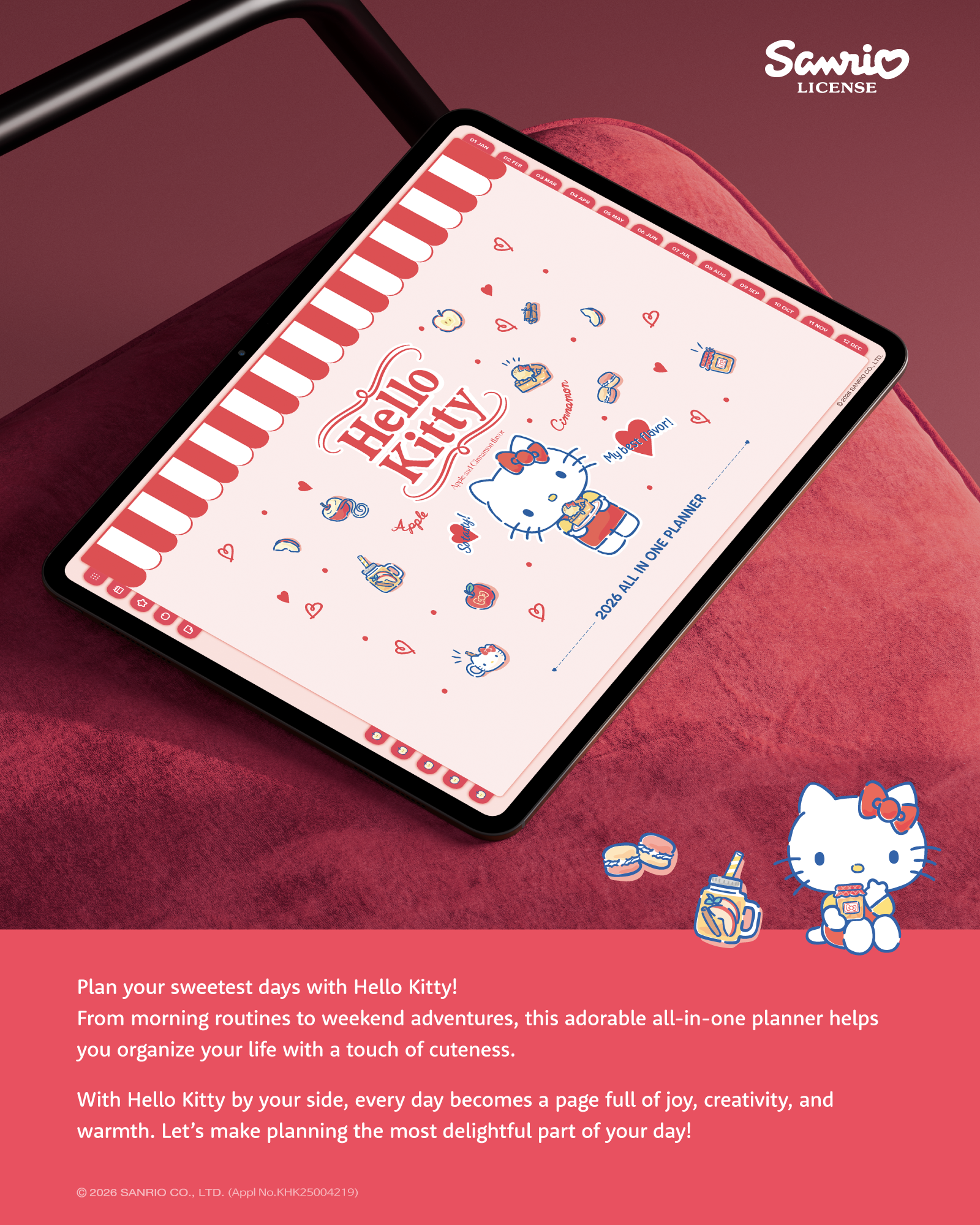 Hello Kitty 2026 All-in-one Planner | Webudding